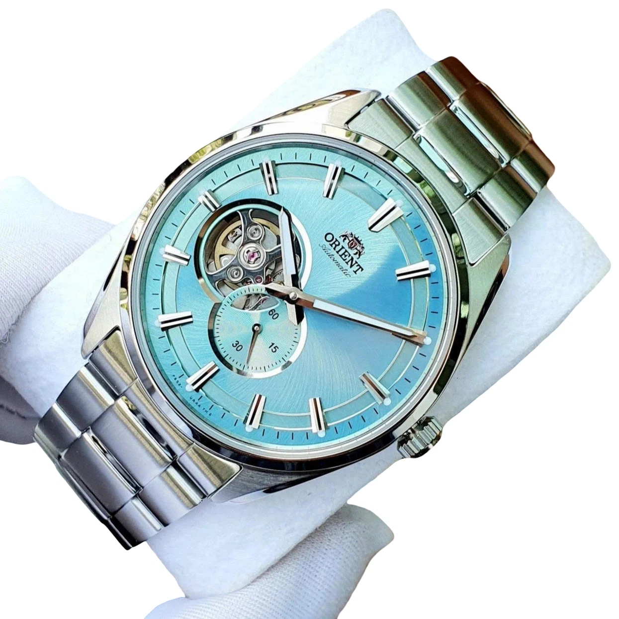 Orient Automatic Sapphire Crystal Blue Dial Stainless Men s Watch RN AR0009L