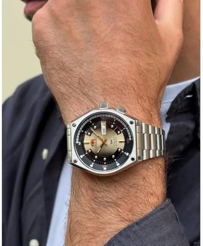 Orient SK Diver Retro - Reloj deportivo automático japonés para hombre de acero inoxidable/cuerda manual
