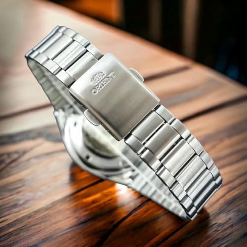 Orient SK Diver Retro - Reloj deportivo automático japonés para hombre de acero inoxidable/cuerda manual
