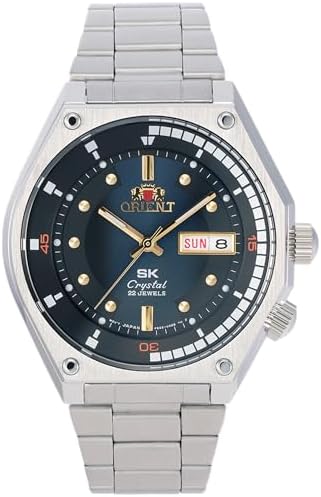 Orient SK Diver Retro - Reloj deportivo automático japonés para hombre de acero inoxidable/cuerda manual
