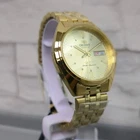 Orient TriStar Rare RA AB0E13G1BD Automatic Gold Tone Champagne Dial Mens Watch