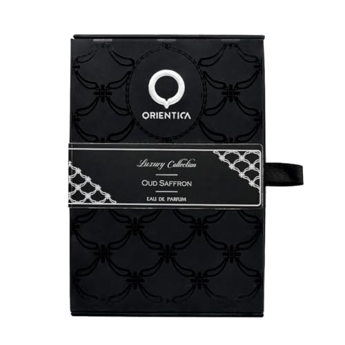 Orientica Luxury Collection Oud Saffron Eau De Parfum   Oriental  Vanilla  Saffron  Woody  Patchouli  Musk  Agar Wood   Arabic Perfume for Men & Women   5 oz / 150ml