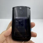 Teléfono Motorola RAZR2 V9 original de 2,2 pulgadas, 2 MP, Bluetooth, MP3, Flip, desbloqueado, 3G