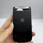 Teléfono Motorola RAZR2 V9 original de 2,2 pulgadas, 2 MP, Bluetooth, MP3, Flip, desbloqueado, 3G
