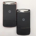 Teléfono Motorola RAZR2 V9 original de 2,2 pulgadas, 2 MP, Bluetooth, MP3, Flip, desbloqueado, 3G