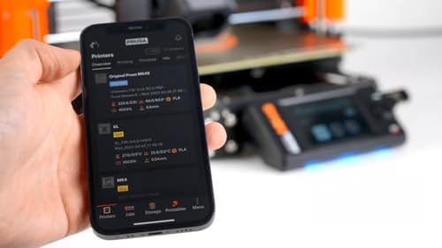 Original Prusa MK4S 3D Printer kit  Removable Print Sheets  Beginner Friendly 3D Printer DYI Kit  Fun to Assemble  Automatic Calibration  Filament Sample Included  Print Size 9 84 x 8 3 x 8 6 in