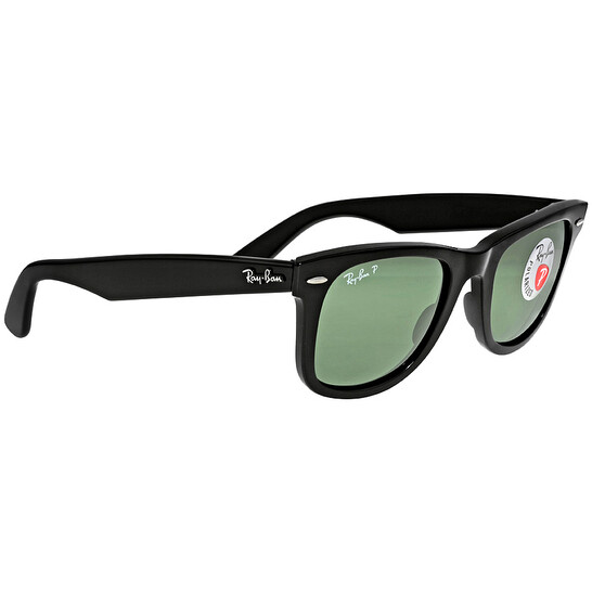 Original Wayfarer Polarized Green Classic G 15 Square Unisex Sunglasses