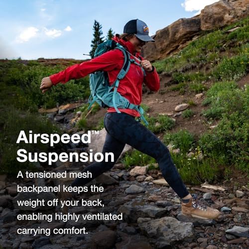 Osprey Mira 32L Womens Hiking Backpack with Hydraulics Reservoir  Succulent Green