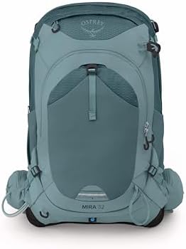 Osprey Mira 32L Womens Hiking Backpack with Hydraulics Reservoir  Succulent Green