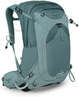 Osprey Mira 32L Womens Hiking Backpack with Hydraulics Reservoir  Succulent Green