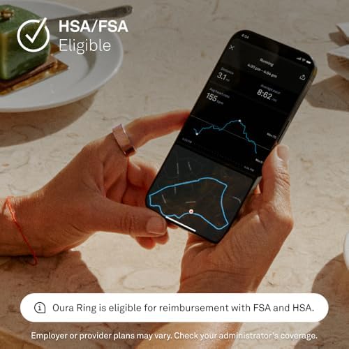 Oura Ring 4   Black   Size 8   Size Before You Buy