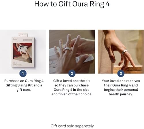 Oura Ring 4   Black   Size 8   Size Before You Buy