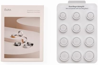 Oura Ring 4   Silver   Size 9   Size Before You Buy