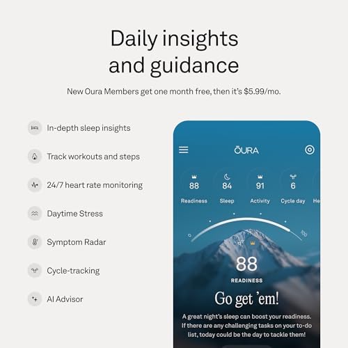 Oura Ring 5   Stealth   Size 11   World s Smallest Smart Ring   Sleep  Activity  Women s Health  AI Advisor  1 Week of Battery Life  Size Before You Buy  Android & iOS Compatible