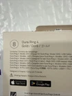 Oura Ring Gen 4   Gold   Size 8    BRAND NEW SEALED JZ90 54216 08