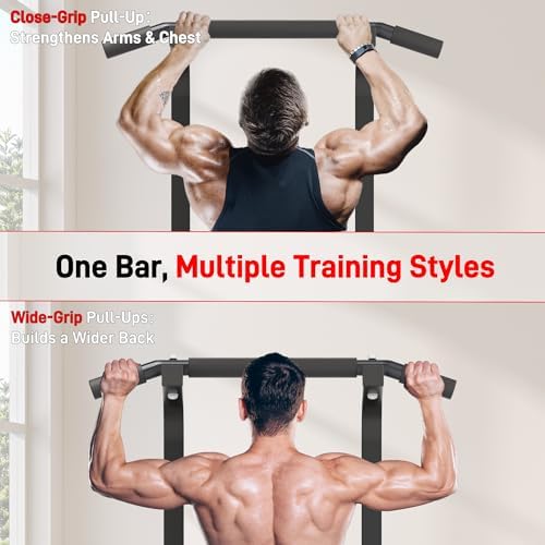 Outdoor Basic Power Tower  Pull Up Bar and Dip Station for Home Gym  1400LBS Weight Capacity  Adjustable Height  Heavy Duty Steel Frame for Calisthenics  Strength Training Fitness Equipment