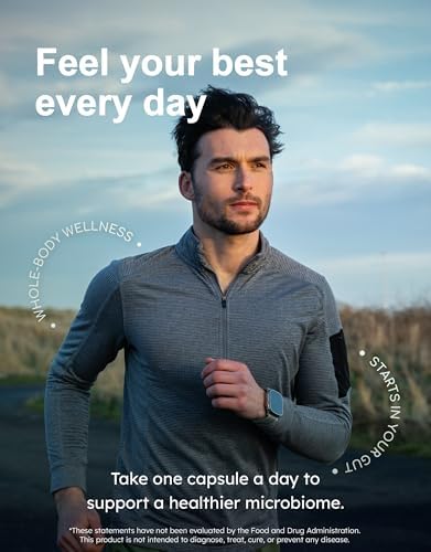 Overgrowth Probiotics for Women and Men with Saccharomyces Boulardii  Lactobacillus Reuteri & Bifidobacterium for Supporting Gut Health & Digestive Health  Gluten Free  30 Capsules