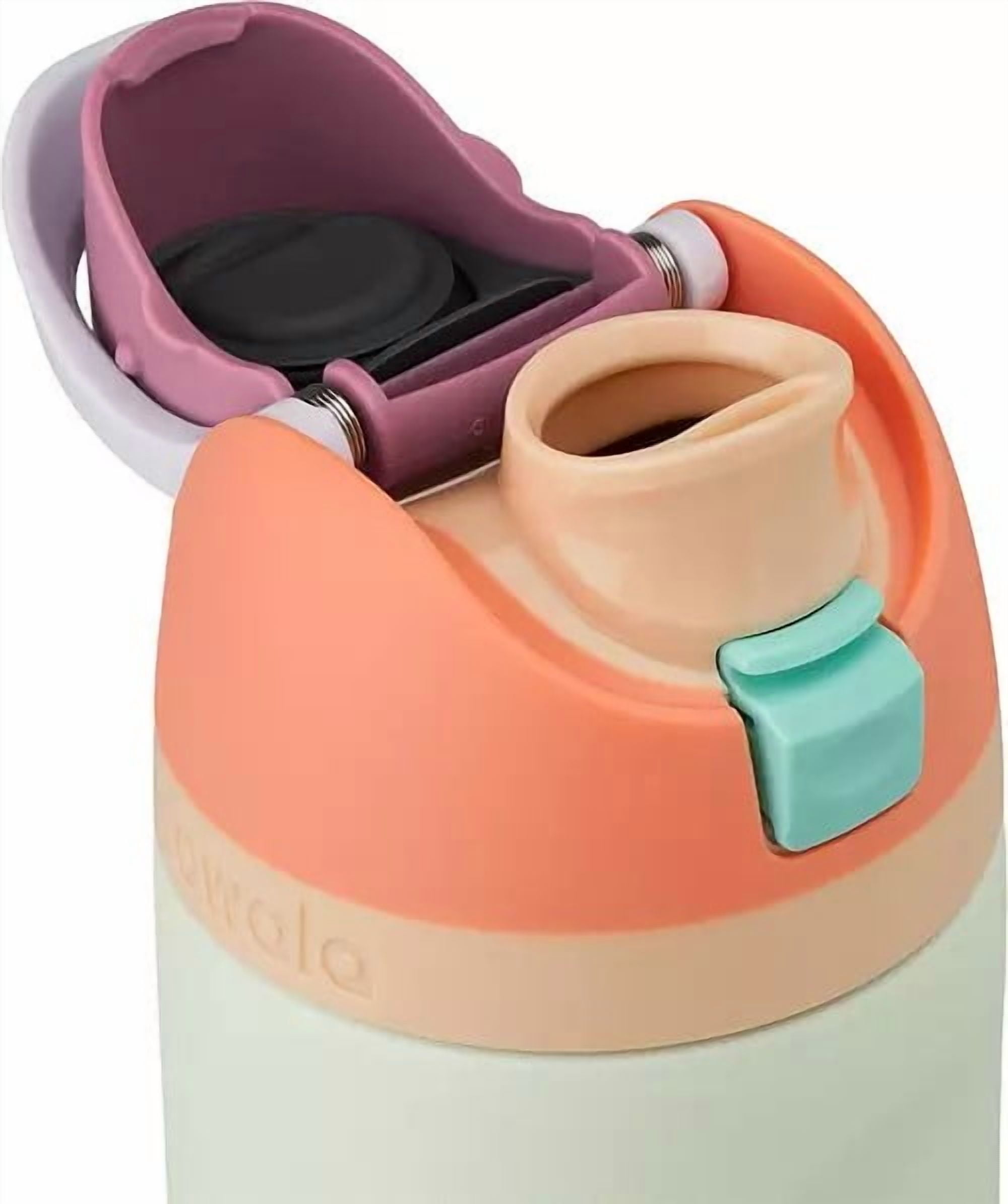 Owala FreeSip Botella de Agua de Acero Inoxidable con Aislamiento y Pajita para Deportes y Viajes, Botella de Agua Deportiva sin Bpa, 24 oz, Lila Violeta