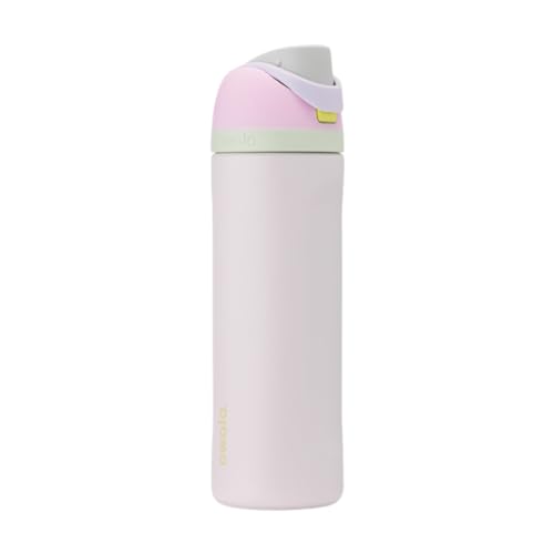 Owala Flip Insulated Stainless Steel Water Bottle with Straw for Sports and Travel  BPA Free  24 Ounce  Candy Coated