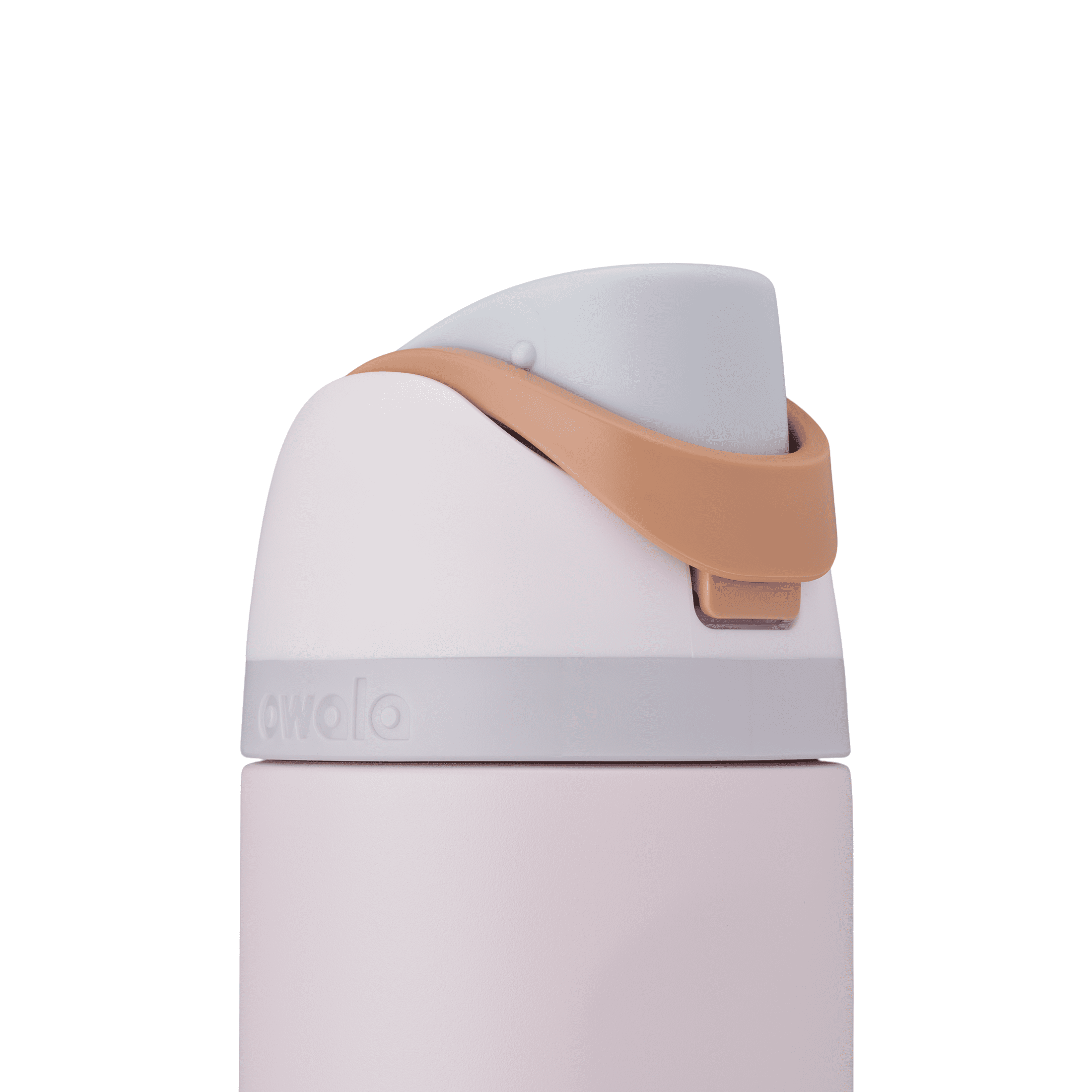 Owala FreeSip Insulated Stainless Steel Water Bottle with Straw and Carry Handle  24 Ounce  Sugar Spice Pink
