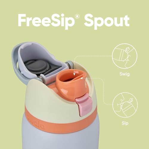 Owala FreeSip Insulated Stainless Steel Water Bottle with Straw for Sports  Travel  and School BPA Free Sports Water Bottle  32 oz  Beach House
