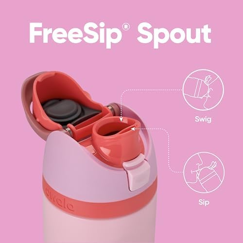 Owala FreeSip Insulated Stainless Steel Water Bottle with Straw for Sports  Travel  and School BPA Free Sports Water Bottle  32 oz  Beach House