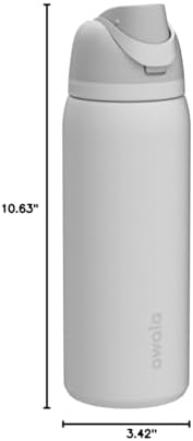 Owala FreeSip Insulated Stainless Steel Water Bottle with Straw for Sports  Travel  and School BPA Free Sports Water Bottle  32 oz  Beach House
