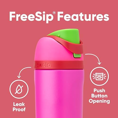 Owala FreeSip Insulated Stainless Steel Water Bottle with Straw for Sports  Travel  and School BPA Free Sports Water Bottle  32 oz  Beach House