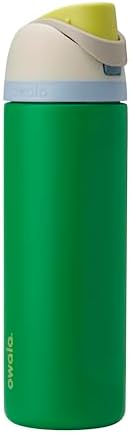 Owala FreeSip Insulated Stainless Steel Water Bottle with Straw for Sports and Travel  BPA Free Sports Water Bottle  32 oz  Pink  Angel Food Cake