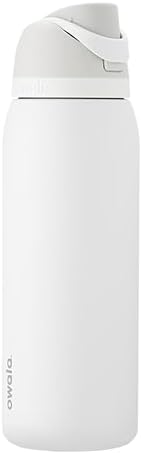 Owala FreeSip Insulated Stainless Steel Water Bottle with Straw  BPA Free Sports Water Bottle  Great for Travel  40 Oz  Very  Very Dark