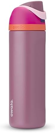 Owala FreeSip Insulated Stainless Steel Water Bottle with Straw  BPA Free Sports Water Bottle  Great for Travel  40 Oz  Very  Very Dark