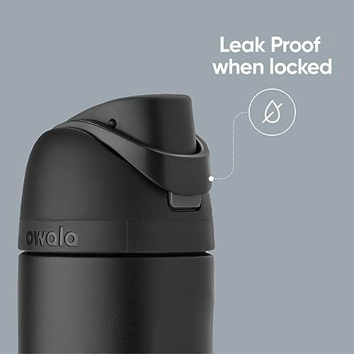 Owala FreeSip Insulated Stainless Steel Water Bottle with Straw  BPA Free Sports Water Bottle  Great for Travel  40 Oz  Denim