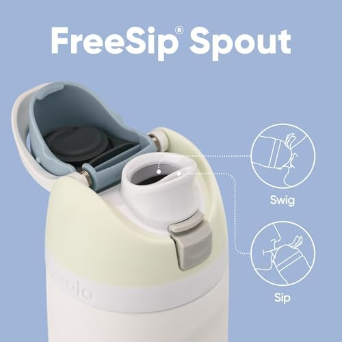 Owala FreeSip Insulated Stainless Steel Water Bottle with Straw  BPA Free Sports Water Bottle  Great for Travel  40 Oz  Denim