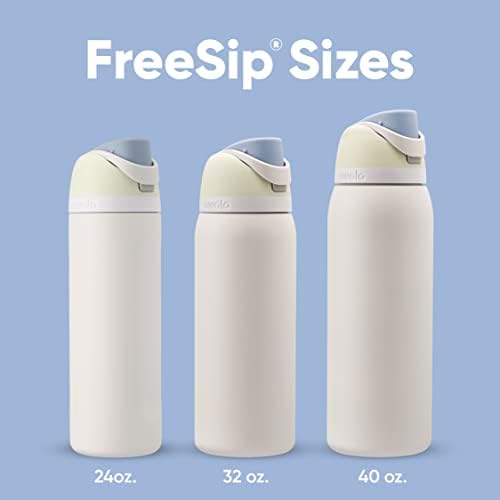 Owala FreeSip Insulated Stainless Steel Water Bottle with Straw  BPA Free Sports Water Bottle  Great for Travel  40 Oz  Denim