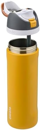 Owala FreeSip Insulated Stainless Steel Water Bottle with Straw  BPA Free Sports Water Bottle  Great for Travel  40 Oz  Denim