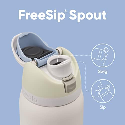 Owala FreeSip Insulated Stainless Steel Water Bottle with Straw  BPA Free Sports Water Bottle  Great for Travel  40 Oz  Denim