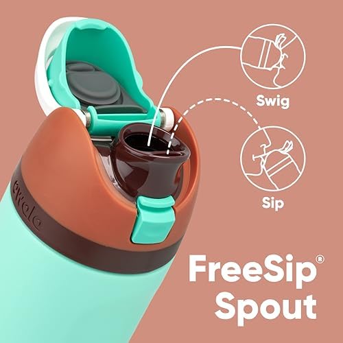 Owala FreeSip Insulated Stainless Steel Water Bottle with Straw  BPA Free Sports Water Bottle  Great for Travel  40 Oz  Denim