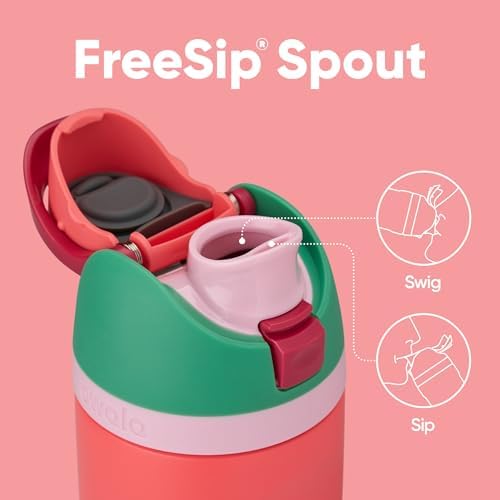 Owala FreeSip Insulated Stainless Steel Water Bottle with Straw  BPA Free Sports Water Bottle  Great for Travel  40 Oz  Denim