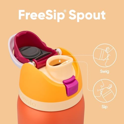Owala FreeSip Insulated Stainless Steel Water Bottle with Straw  BPA Free Sports Water Bottle  Great for Travel  40 Oz  Denim