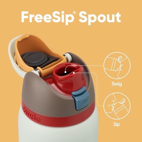 Owala FreeSip Insulated Stainless Steel Water Bottle with Straw  BPA Free Sports Water Bottle  Great for Travel  40 Oz  Denim