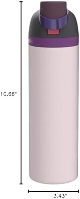 Owala FreeSip Insulated Stainless Steel Water Bottle with Straw  BPA Free Sports Water Bottle  Great for Travel  40 Oz  Denim