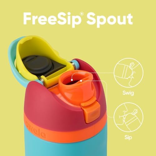 Owala FreeSip Insulated Stainless Steel Water Bottle with Straw  BPA Free Sports Water Bottle  Great for Travel  40 Oz  Denim
