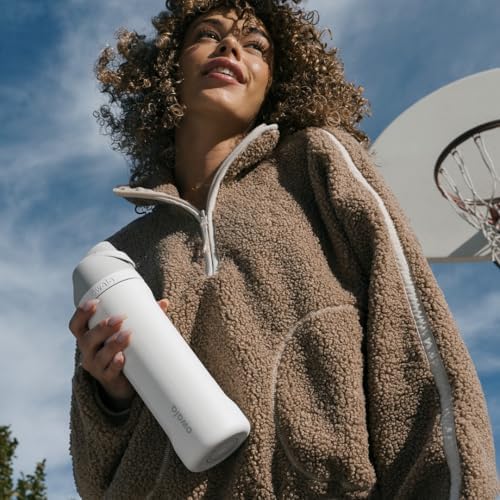 Owala FreeSip Insulated Stainless Steel Water Bottle with Straw  BPA Free Sports Water Bottle  Great for Travel  40 Oz  Denim