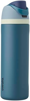 Owala FreeSip Insulated Stainless Steel Water Bottle with Straw  BPA Free Sports Water Bottle  Great for Travel  40 Oz  Denim