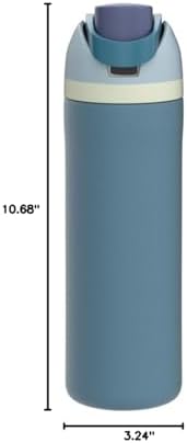 Owala FreeSip Insulated Stainless Steel Water Bottle with Straw  BPA Free Sports Water Bottle  Great for Travel  40 Oz  Denim