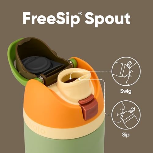 Owala FreeSip Insulated Stainless Steel Water Bottle with Straw  BPA Free Sports Water Bottle  Great for Travel  40 Oz  Denim