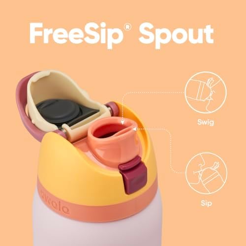 Owala FreeSip Insulated Stainless Steel Water Bottle with Straw  BPA Free Sports Water Bottle  Great for Travel  40 Oz  Denim