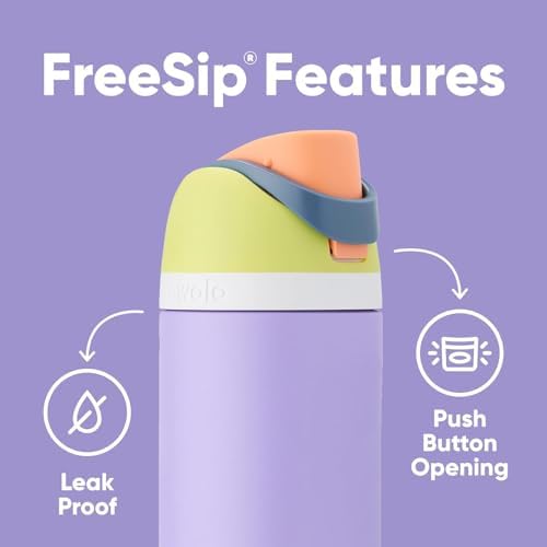 Owala FreeSip Insulated Stainless Steel Water Bottle with Straw  BPA Free Sports Water Bottle  Great for Travel  40 Oz  Denim