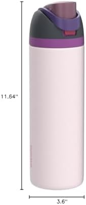 Owala FreeSip Insulated Stainless Steel Water Bottle with Straw  BPA Free Sports Water Bottle  Great for Travel  40 Oz  Denim