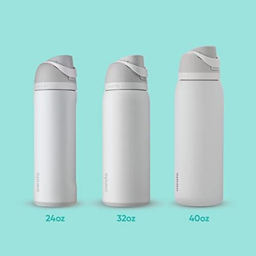 Owala FreeSip Insulated Stainless Steel Water Bottle with Straw  BPA Free Sports Water Bottle  Great for Travel  40 Oz  Denim